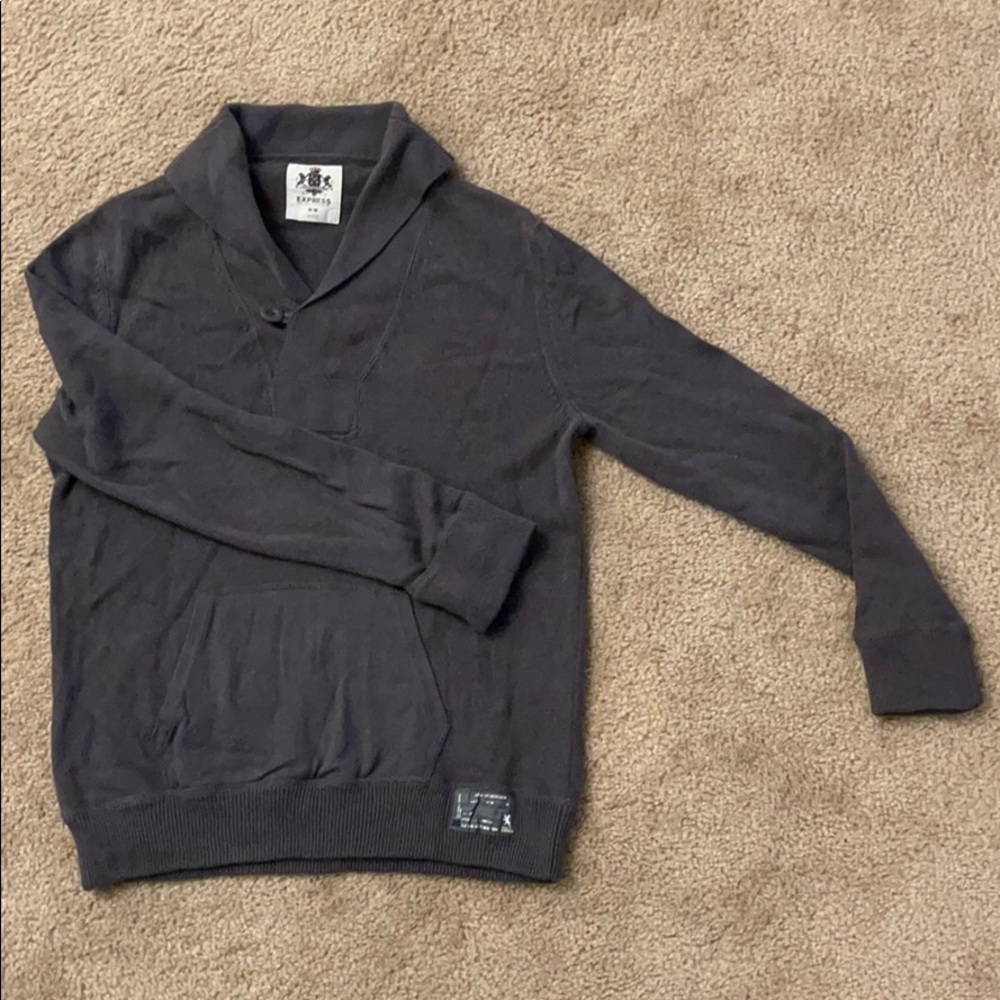 Express Shawl Collar Sweater